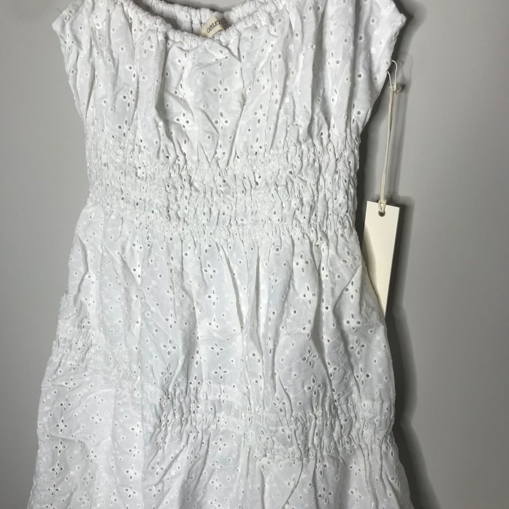 ▪️Capulet x Anthro▪️NWT Eloise Eyelet Mini Dress - Picture 2 of 12